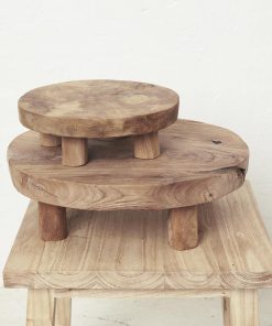 Eka Teak Footed Tray